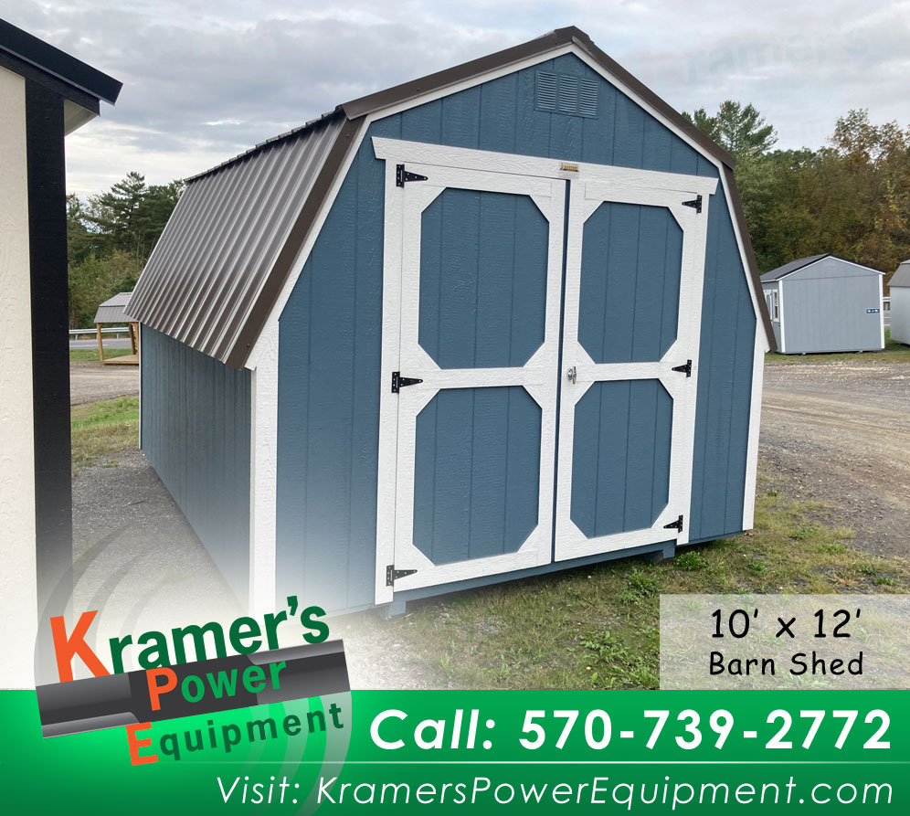 Blue Barn Shed (10'x12')