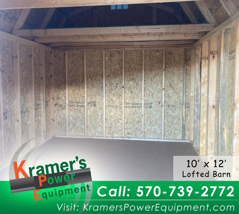 Blue Lofted Barn For Sale (10'x12')