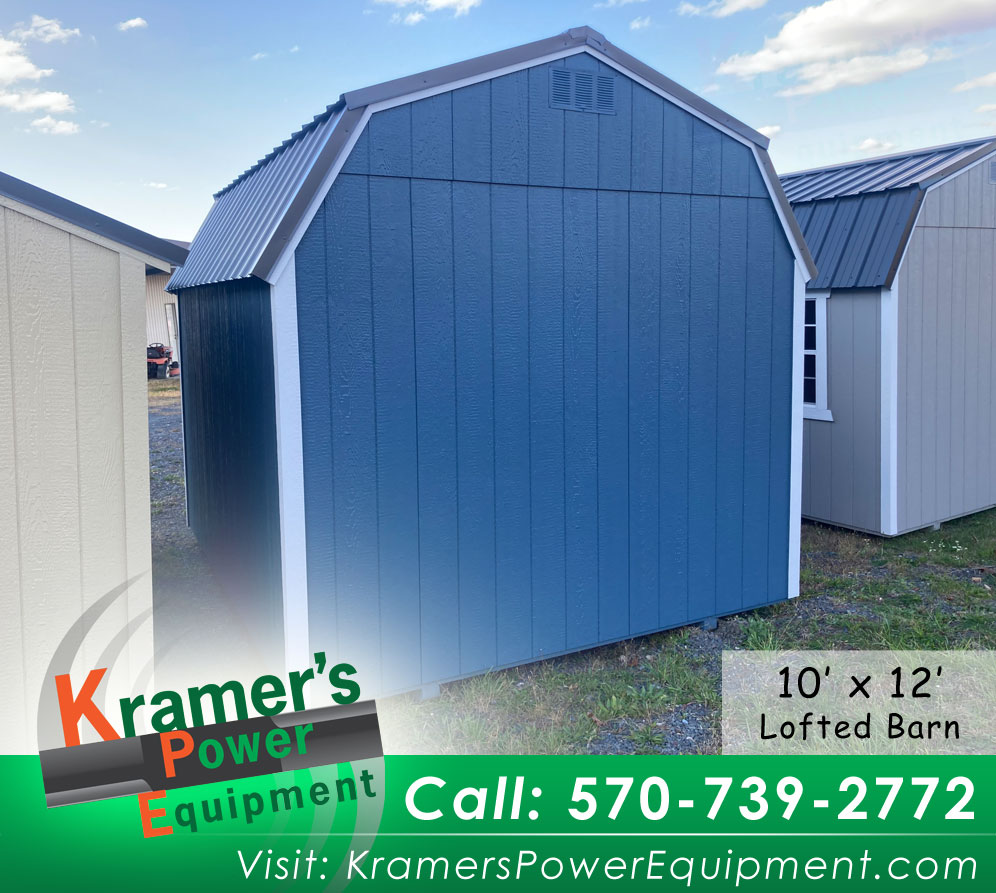 Blue Lofted Barn For Sale (10'x12')