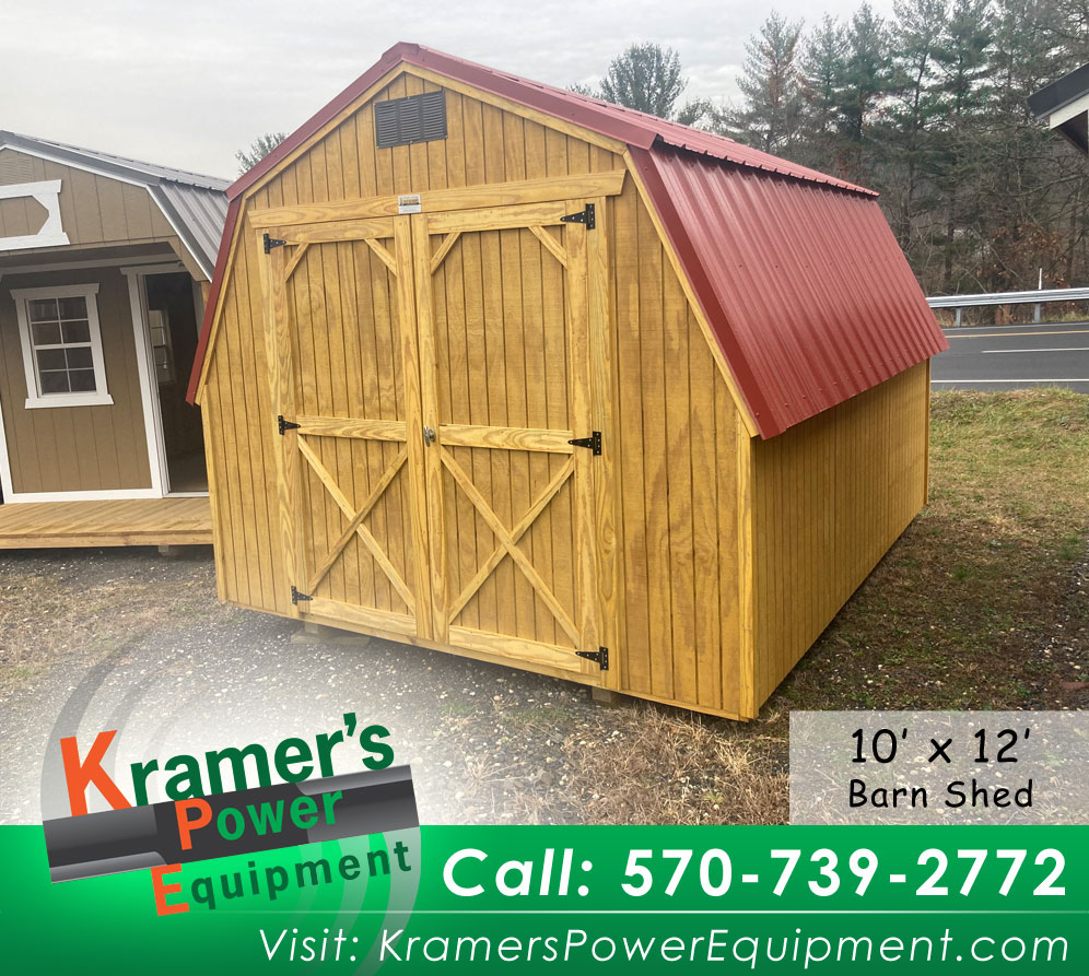 Honey Gold Barn (10'x12')