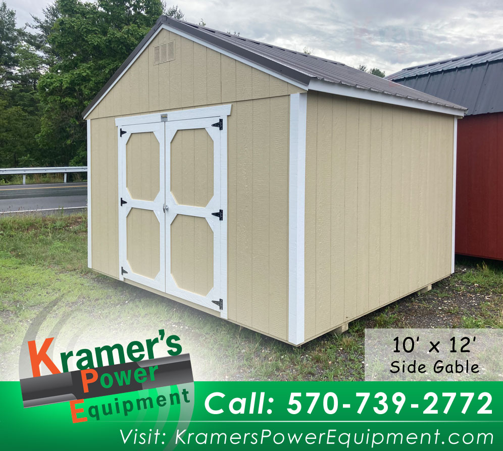 Side Gable Utility Shed 10'x12'