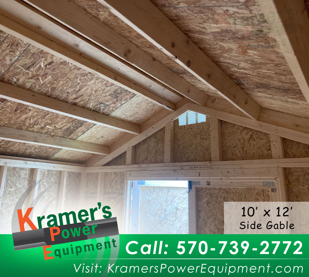 Side Gable Utility Shed 10'x12'