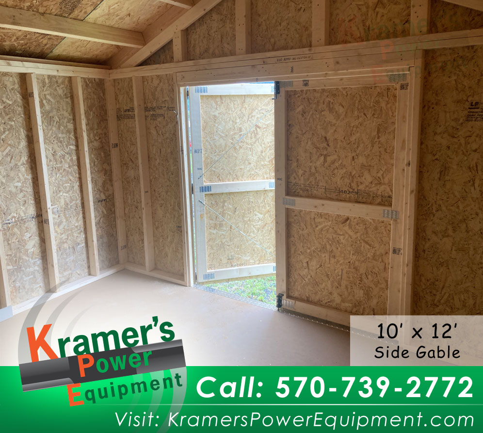 Side Gable Utility Shed 10'x12'