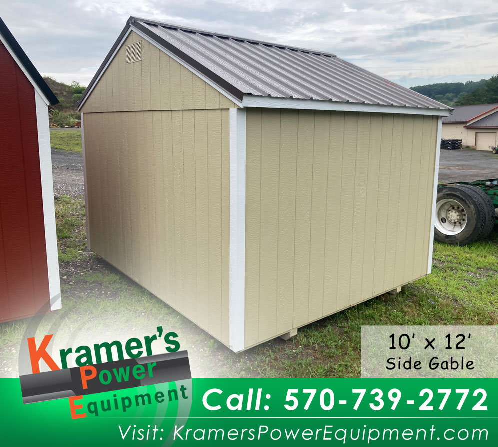Side Gable Utility Shed 10'x12'