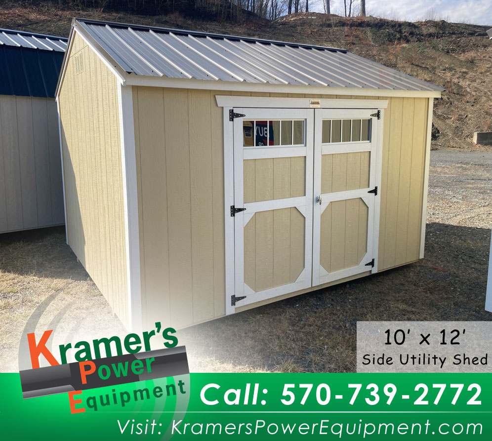 Side Utility Shed (10'x12')