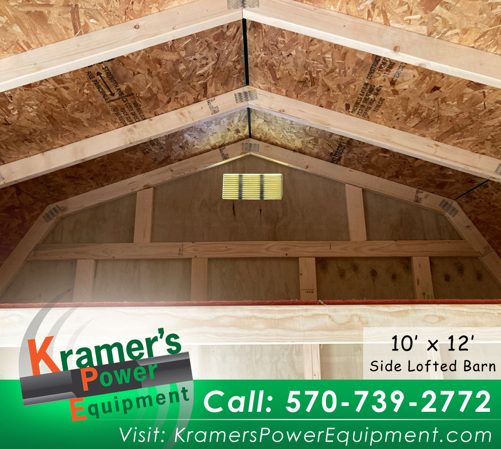 Treated Lofted Barn (10'x12') - Price Sale Sheet