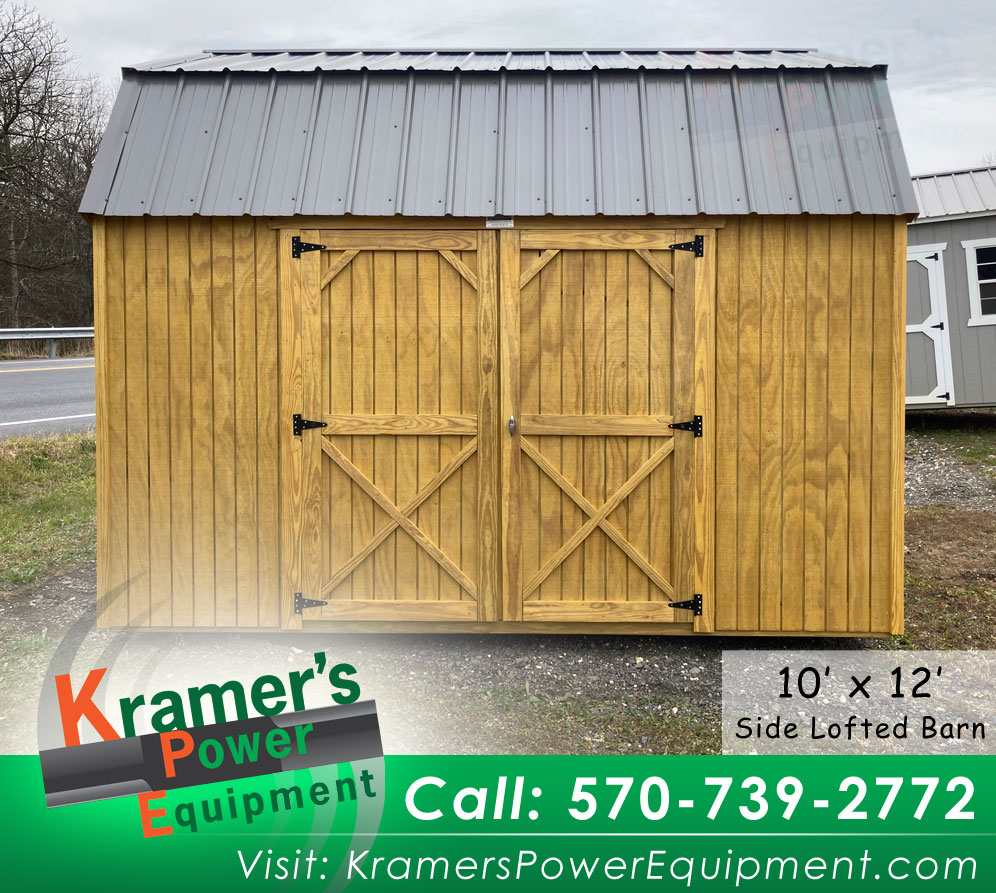 Treated Lofted Barn (10'x12') - Price Sale Sheet