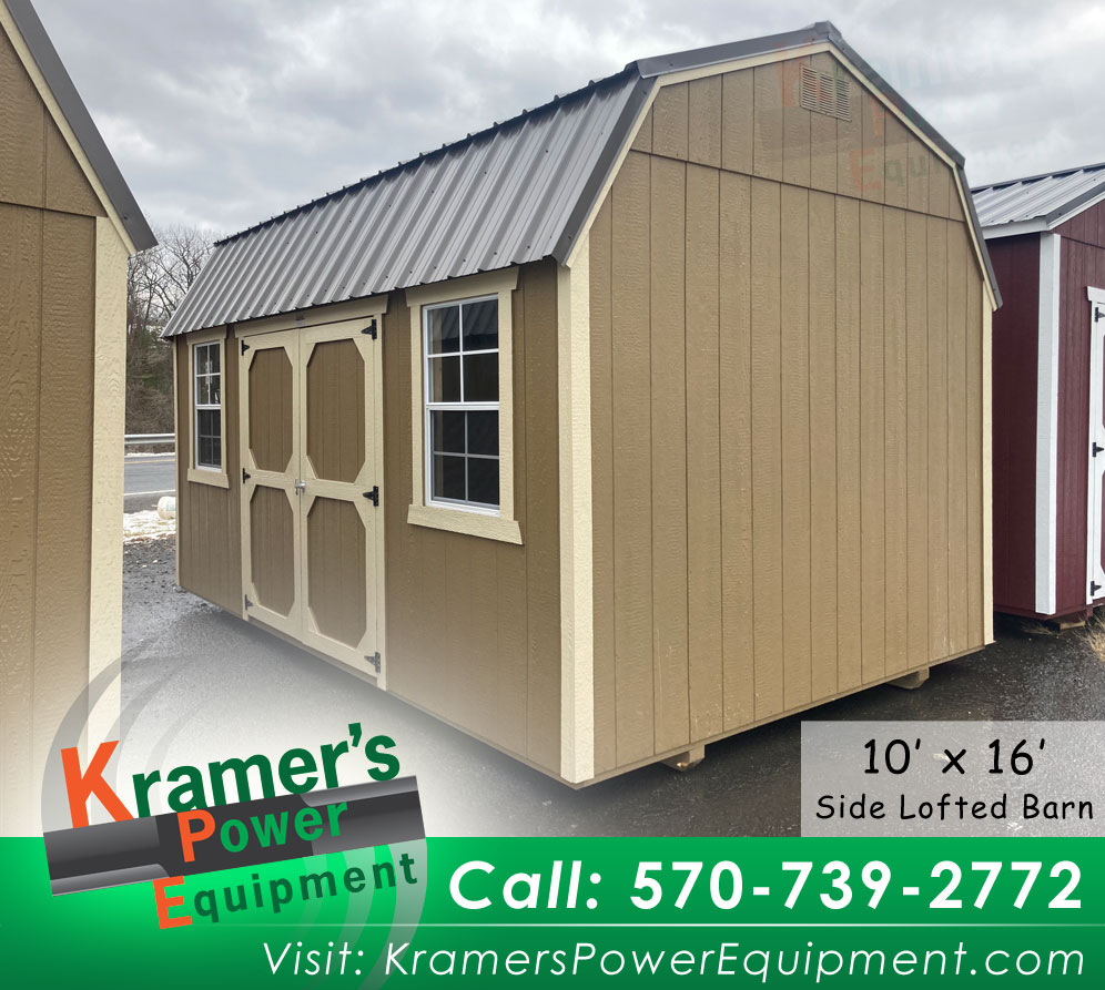 Shed With Double Doors & Windows (10'x16')
