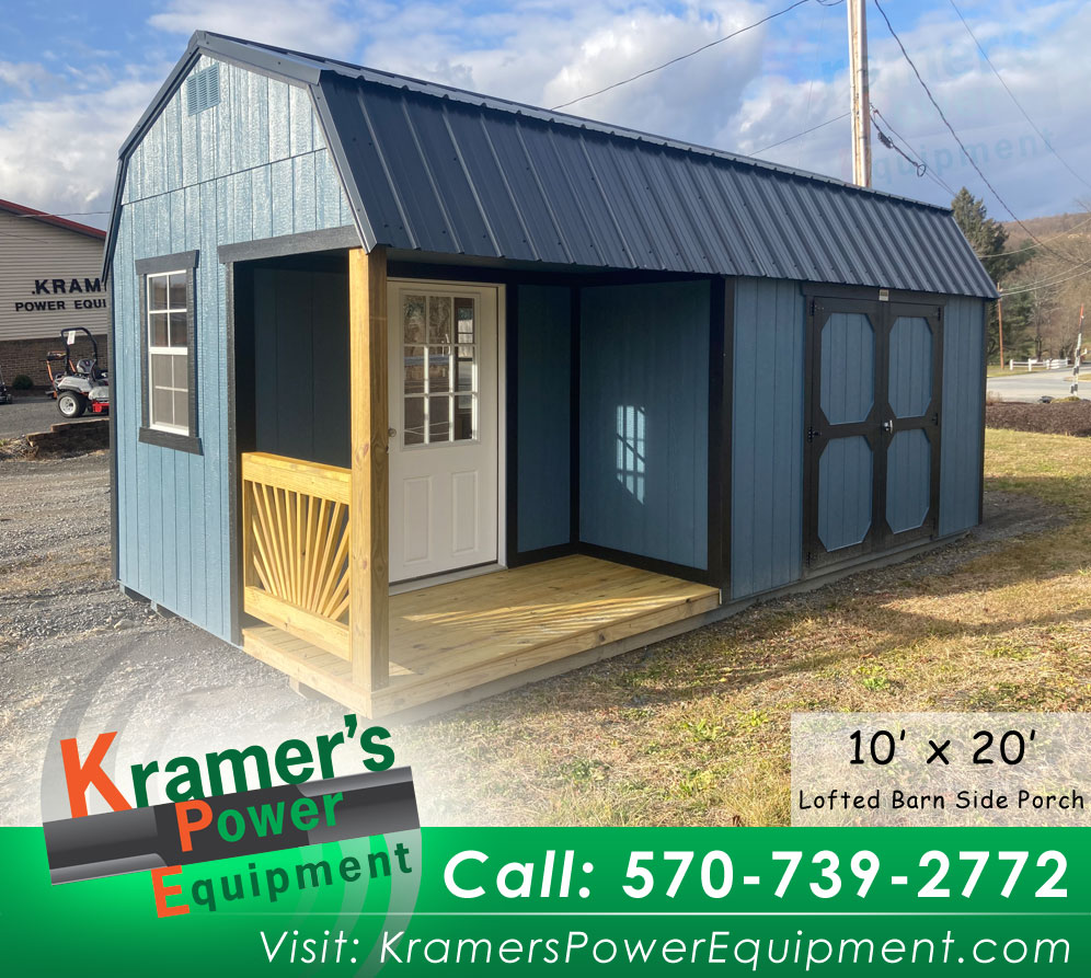 Storage Unit with Side Porch (10'x20')