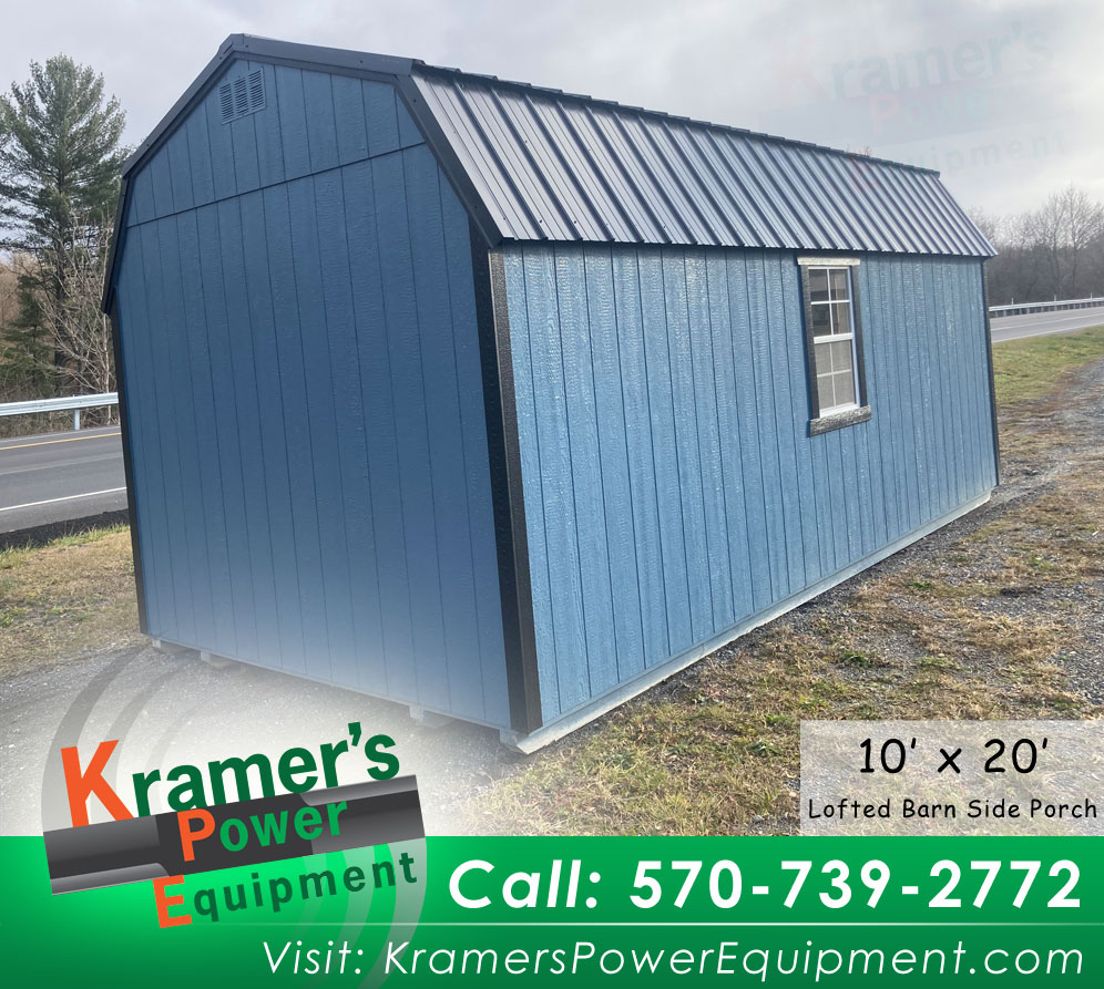 Storage Unit with Side Porch (10'x20')