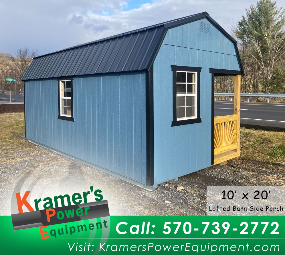 Storage Unit with Side Porch (10'x20')