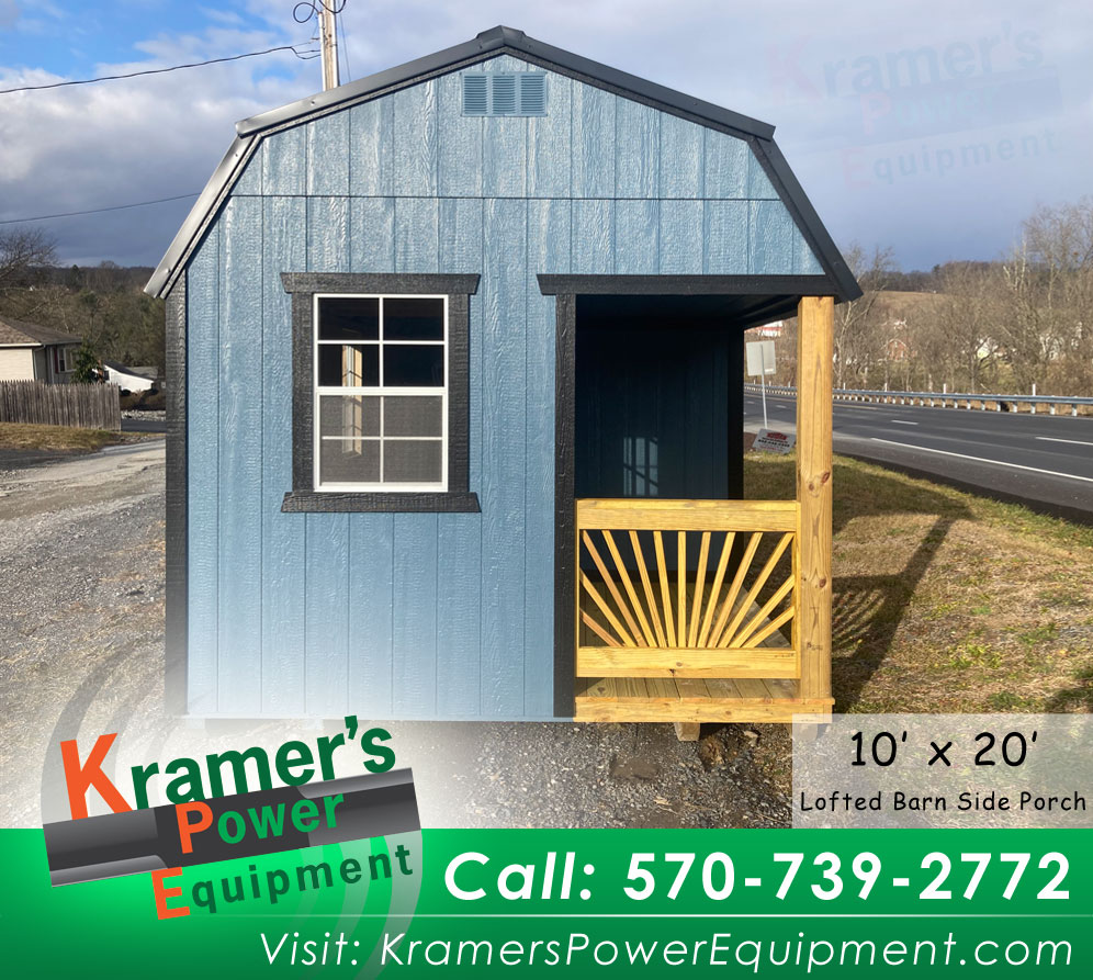 Storage Unit with Side Porch (10'x20')