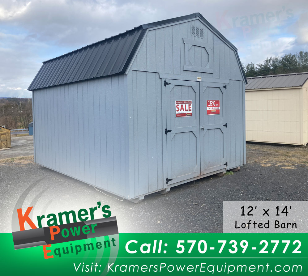 Blue Storage Unit - Repo Shed