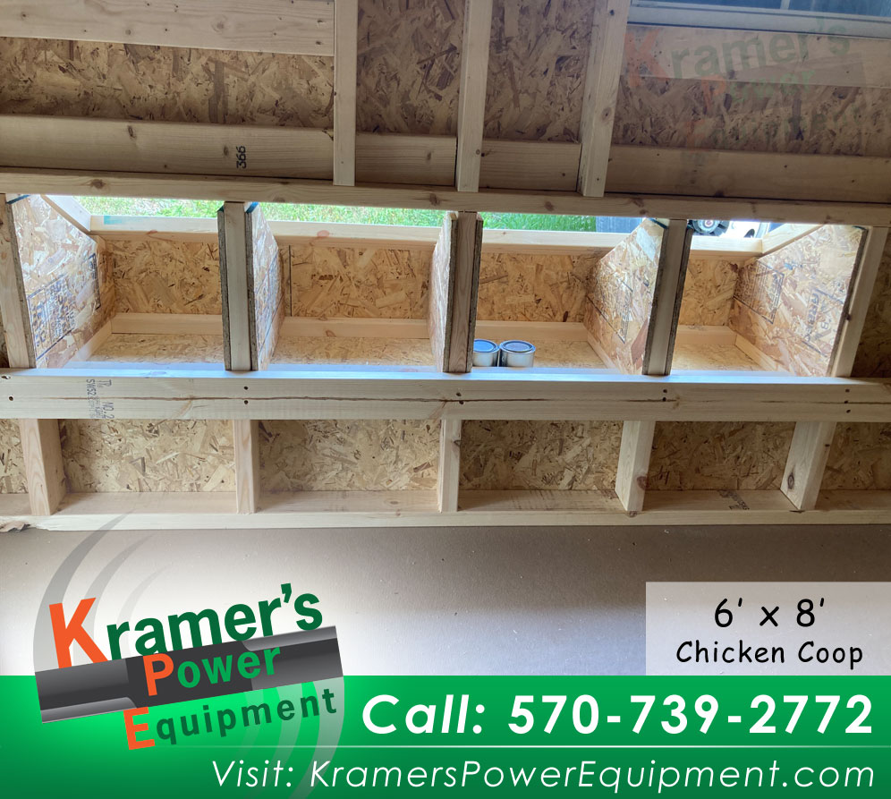 Gray Chicken Coop (6'x8')