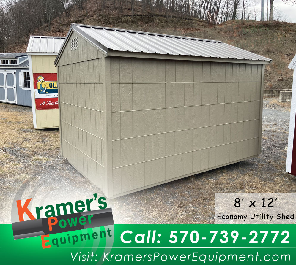 Back of Best Price Utility Shed (8' x 12')