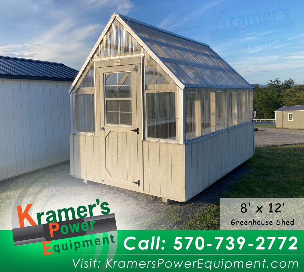 Greenhouse Shed (8'x12') - Price Sale Sheet