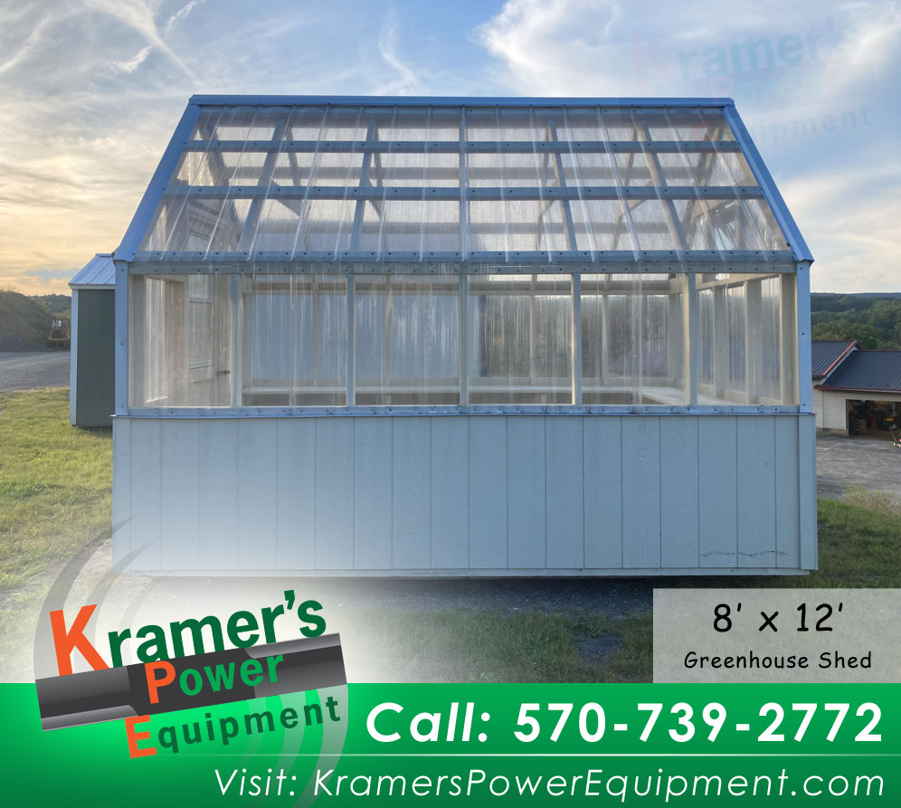 Greenhouse Shed (8'x12') - Price Sale Sheet