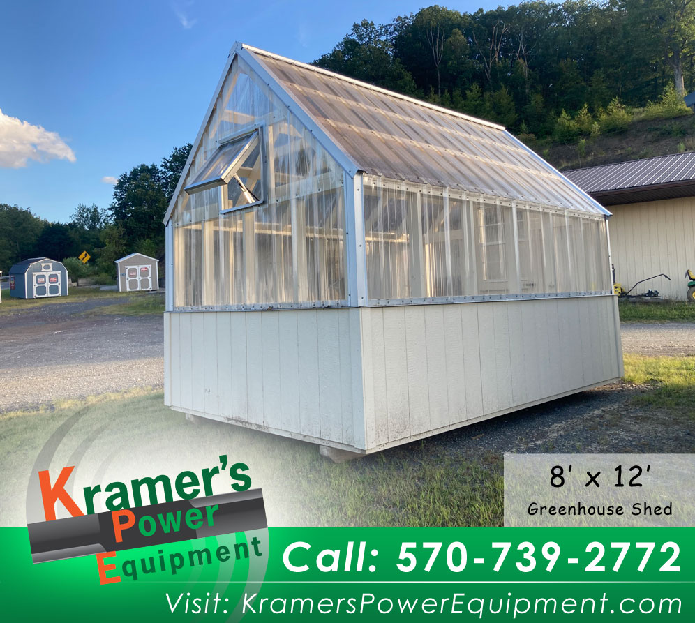 Greenhouse Shed (8'x12') - Price Sale Sheet
