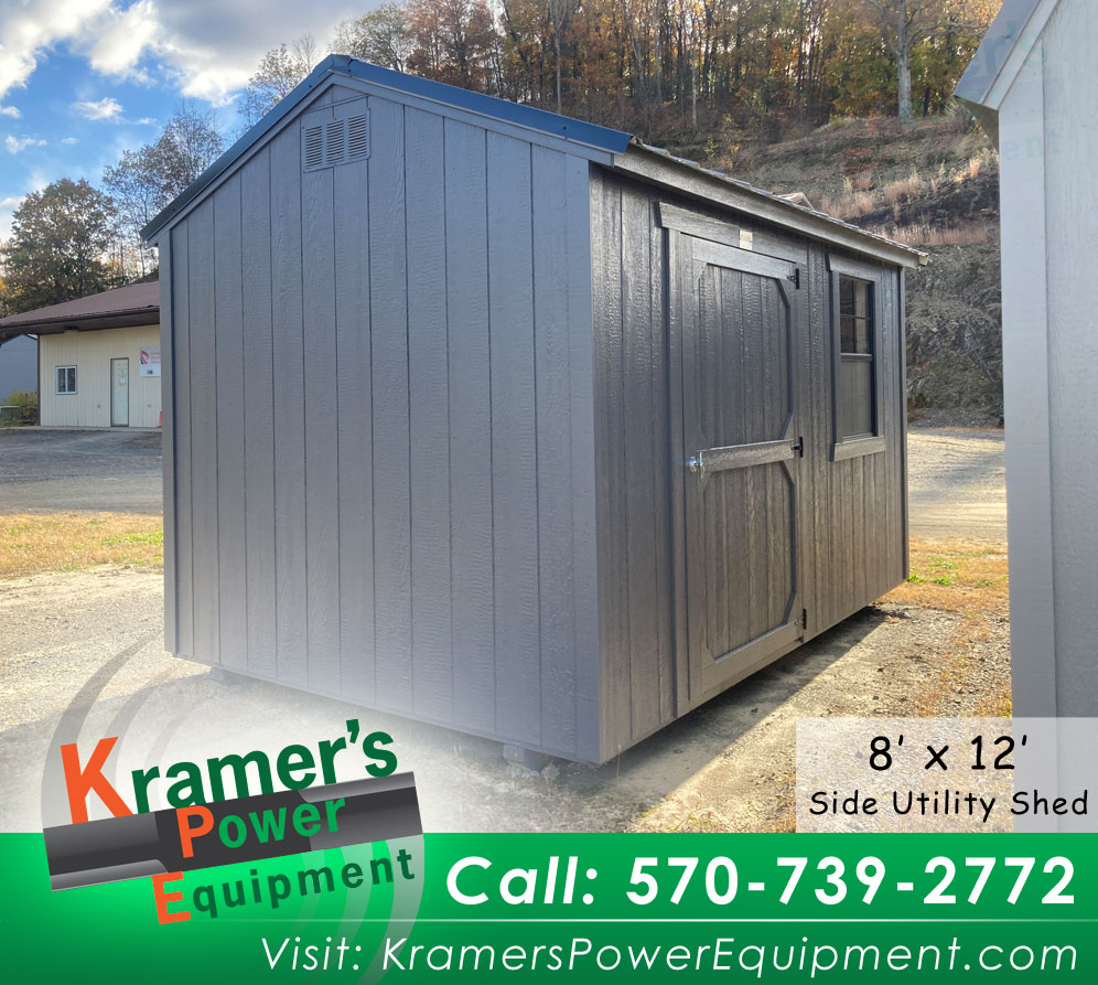 Peppercorn Utility Shed (8'x12') - Price Sale Sheet