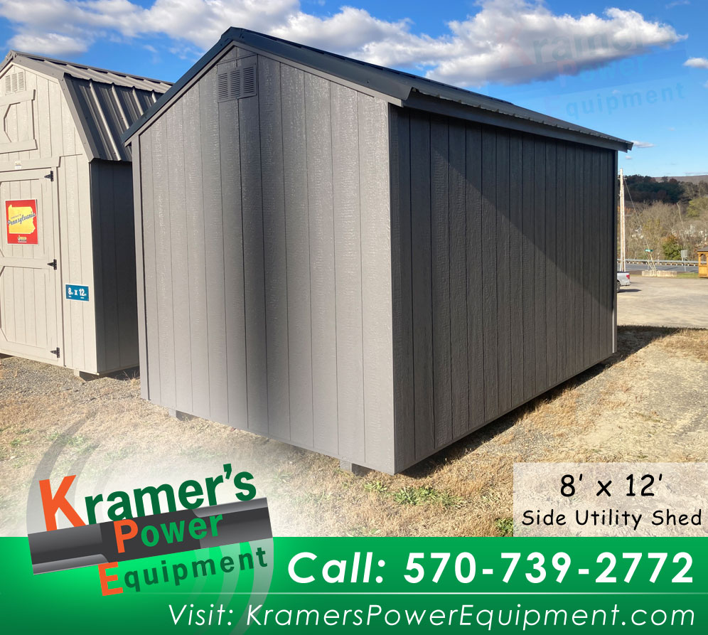 Peppercorn Utility Shed (8'x12') - Price Sale Sheet
