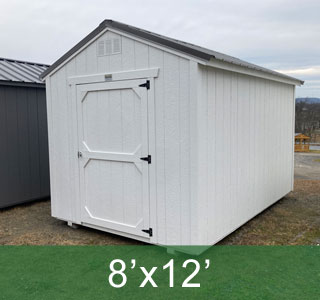 White Shed 8x12