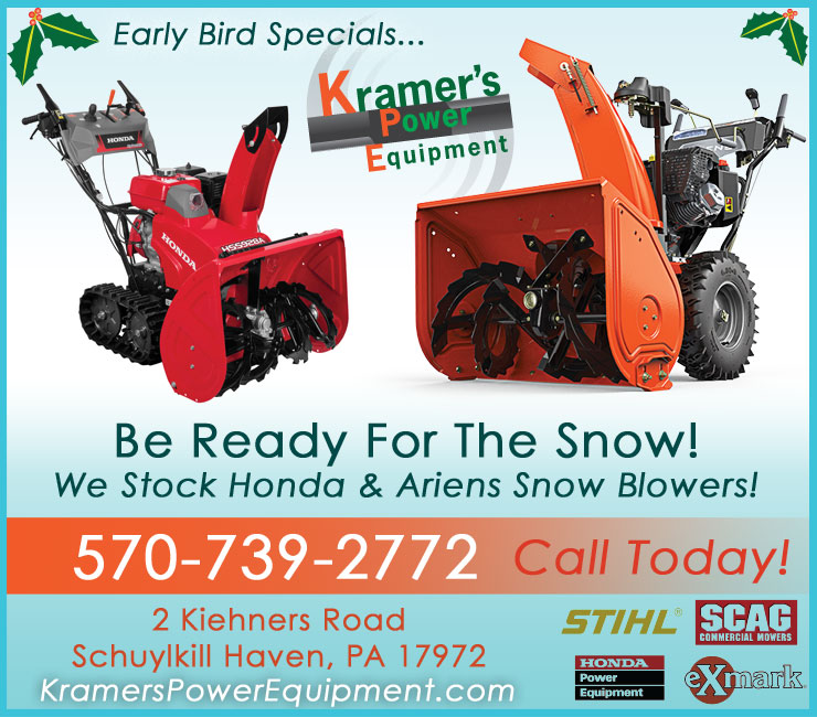 Snow Blowers - Kramers Power Equipment